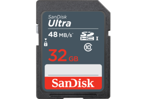 Sandisk 32GB Ultra SDHC/SDXC Memory Card SDSDUNB-032G-G