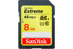 Venta De Memoria Flash SanDisk Extreme, 8GB SDHC Clase 10, SDSDX-008G-X46