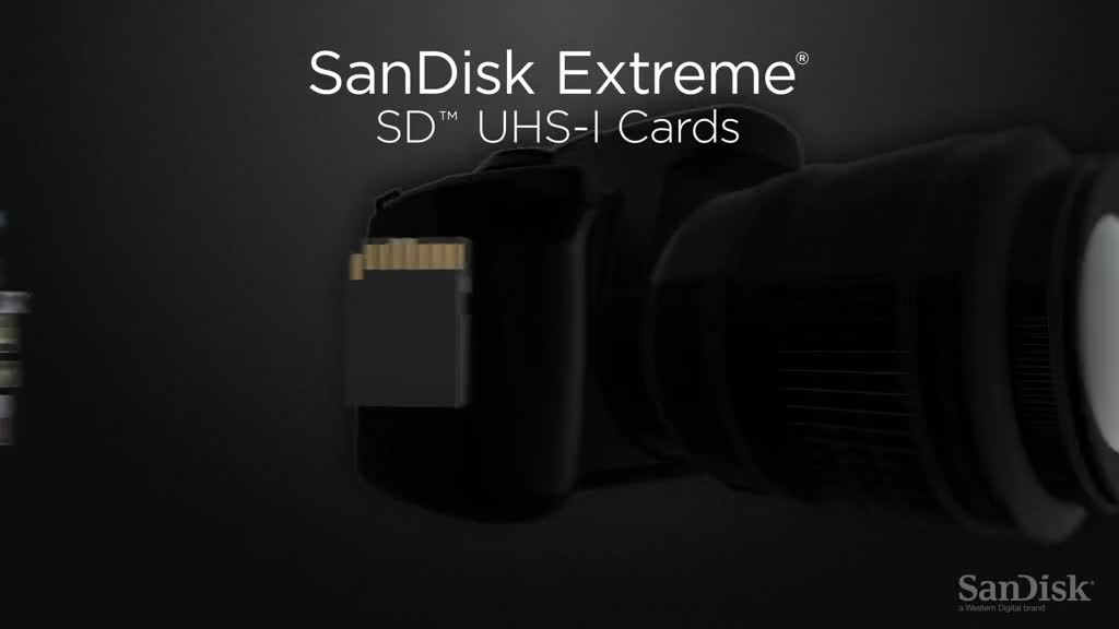 thumbnail video image 2 of Sandisk Extreme Sdxc Uhs-I Card 128Gb, 2 of 3