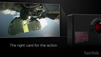 slide {0} of {1}, zoom in, SanDisk Extreme® PLUS microSDHC™/microSDXC™ UHS‐I Cards with Adapter