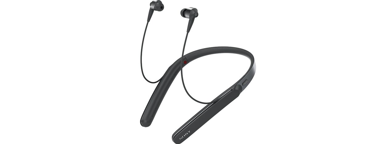 Sony WI-1000X - Earphones with mic - in-ear - behind-the-neck 