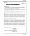 Warranty Card
