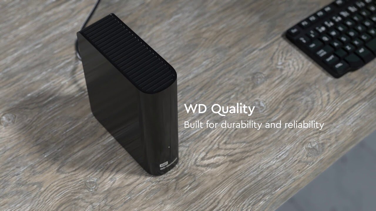 WD Elements WDBWLG0040HBK-NESN 4 TB Desktop Hard Drive, External
